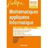 Image de Mathématiques appliquées, informatique ECG 2e année : questions et méthodes : nouveau programme