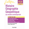 Image de Histoire, géographie, géopolitique du monde contemporain ECG 2e année : programmes 2022 : tout-en-un