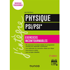 Image de Physique : exercices incontournables, PSI, PSI* : nouveaux programmes