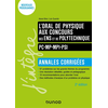 Image de L'oral de physique aux concours des ENS et de Polytechnique : annales corrigées : nouveaux programmes