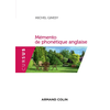 Image de Mémento de phonétique anglaise : avec exercices corrigés