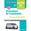Image de Technologie de l'automobile 2de Bac Pro MV (2018) - Pochette - Livre du professeur