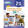 Image de Mon métier, mes compétences - Famille des métiers de la relation client 2de Bac Pro Métiers de la relation client (2023) - Pochette élève