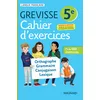 Image de Cahier Grevisse - Français - 5e - Edition 2021