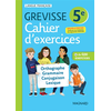 Image de Cahier d'exercices Grevisse 5e : orthographe, grammaire, conjugaison, lexique : + de 600 exercices