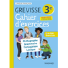 Image de Cahier d'exercices Grevisse 3e : orthographe, grammaire, conjugaison, lexique : + de 600 exercices
