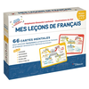 Image de Mes leçons de français - niveau collège - 66 cartes mentales pour assimiler facilement le programme de français et préparer sereinement l'épreuve du brevet ! Avec Livret