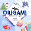 Image de Hiver magique : maxi origami et créations en papier : 100 feuilles de papier à motifs, stickers, étiquettes, décos à détacher et plein d'idées créatives !