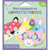 Image de Mes masques en gommettes mousse : animaux