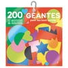 Image de 200 gommettes géantes autocollantes