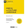 Image de Précis de culture juridique - CRFPA - Examen national Session 2022: Grand oral (2022)
