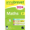 Image de Annales du brevet Annabrevet 2024 Maths 3e: sujets corrigés & méthodes du brevet