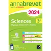 Image de Annales du brevet Annabrevet 2024 Sciences (Physique-chimie, SVT, Technologie) 3e: sujets corrigés & méthodes du brevet