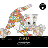 Image de Chats - Happy coloriage - Mon carnet de coloriages & messages 100 % bonne humeur !