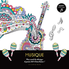 Image de Musique : mon carnet de coloriages et pensées 100 % bonne humeur !