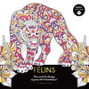 Image de Félins : mon carnet de coloriages et pensées 100 % bonne humeur !