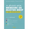 Image de Je réussis mon mémoire de Master MEEF: Mention 1er degré : professeur des écoles