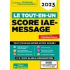 Image de Le tout-en-un Score IAE-MESSAGE - 13 tests blancs - Fil d'actu offert: Sélection 2023