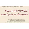 Image de Menus d'automne pour l'excès de cholestérol
