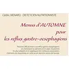 Image de Menus d'automne pour les reflux gastro-oesophagiens