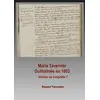 Image de Marie Tavernier guillotinée en 1802: Victime ou coupable ?