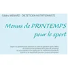 Image de Menus de printemps pour le sport