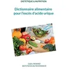 Image de Dictionnaire alimentaire pour l'excès d'acide urique.