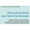 Image de Menus de printemps pour l'excès d'acide urique.