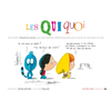 Image de Les Quiquoi. Les Quiquoi et le petit chaperon jaune avec des bandes réfléchissantes pour qu'on la voie dans la nuit