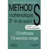 Image de Méthod'S mathématiques 3e, fin de cycle 4 : conforme au nouveau programme : 170 méthodes, 110 exercices corrigés