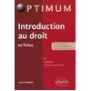 Image de Introduction au droit en fiches