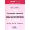 Image de Eléctrotechnique expérimtale: Méthodes de mesure, réseaux et machines électriques, convertisseurs statiques, sources d'énergie renouvelable