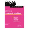Image de L'épreuve de note de synthèse au CRFPA et à l'ENM