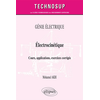 Image de GÉNIE ÉLECTRIQUE - Électrocinétique - Cours, applications, exercices corrigés (niveau B)