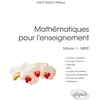 Image de Mathématiques pour l'enseignement: Master 1, MEEF