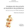 Image de Analyses de documents et résolutions de problèmes en CPGE scientifiques: Sciences physiques