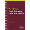 Image de Fiches de droit de la santé et de droit médical : rappels de cours et exercices corrigés