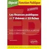 Image de Les finances publiques en 7 thèmes et 53 fiches: Les mémentos