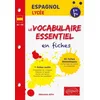 Image de Espagnol 1re et Tle: Le vocabulaire essentiel en fiches