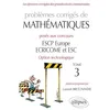 Image de Problèmes corrigés de Mathématiques posés aux concours ESCP Europe, ECRICOME, ESC - option technologique - tome 3