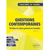 Image de Questions contemporaines: 40 fiches de culture générale et d'actualité