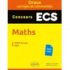 Image de Oraux corrigés et commentés de mathématiques   Concours ECS