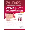 Image de Mathématiques 24 jours pour préparer l’oral du concours CCINP (ex CCP) - Filière PSI - 2e édition actualisée