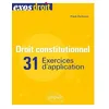 Image de Droit constitutionnel: 31 exercices d'application