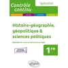Image de Spécialité Histoire-géographie, géopolitique & sciences politiques - Première - Nouveaux programmes