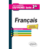 Image de Français lycée, 2de : tout le programme, 100 fiches : nouveaux programmes