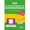 Image de Test de positionnement en Mathématiques - QCM d’autoévaluation - Entrée en 2de - Nouveaux programmes