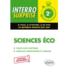 Image de Sciences éco 2de : points clés à maîtriser, exercices chronométrés et corrigés : nouveaux programmes
