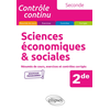Image de Sciences économiques et sociales 2de : résumés de cours et exercices corrigés : nouveaux programmes