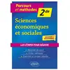 Image de Sciences économiques et sociales 2de